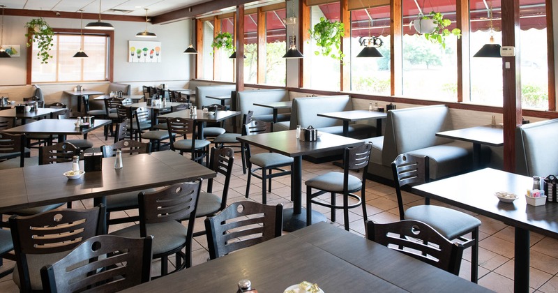 Interior, main dining area