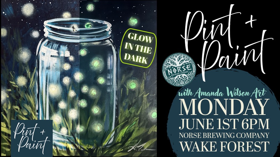 Pint & Paint | Glow in the Dark