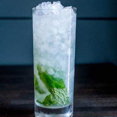 Icy Mojito cocktail.
