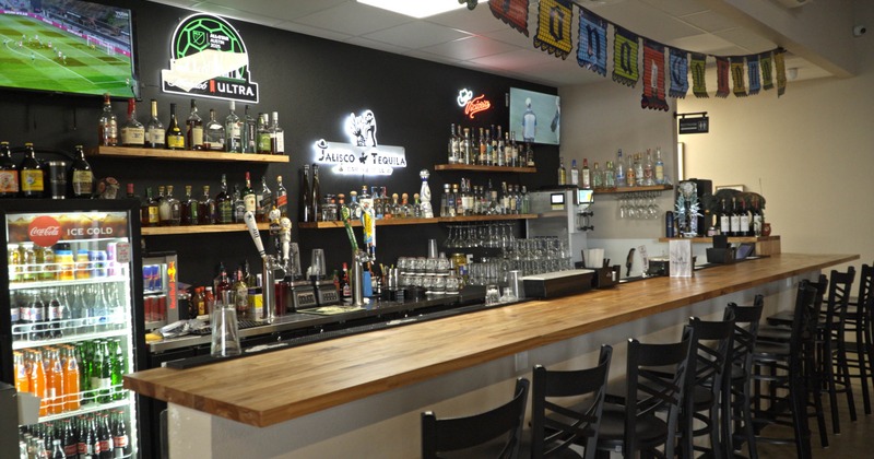 Interior, bar area