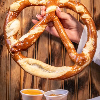 The Giant Bavarian Pretzel.