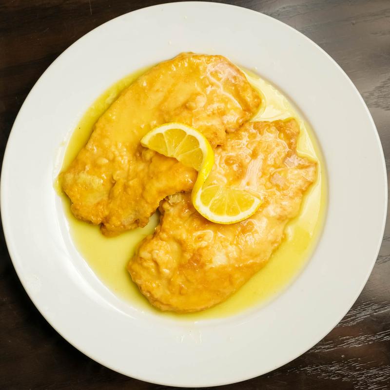Chicken or Veal Francese photo