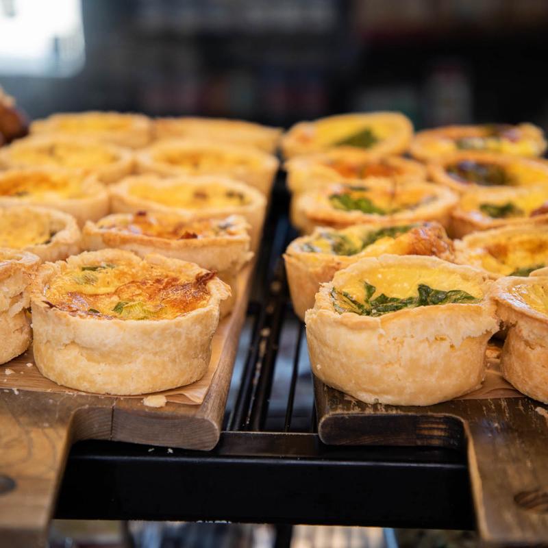 Bacon & Cheddar Quiche photo