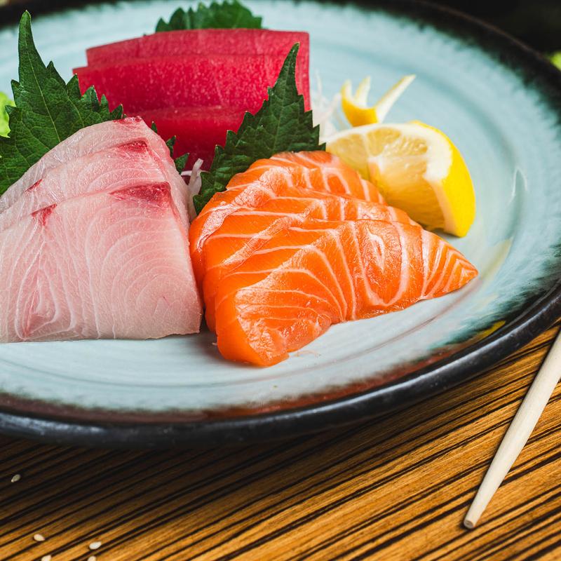 menu item 7 of 10, Sashimi Plate