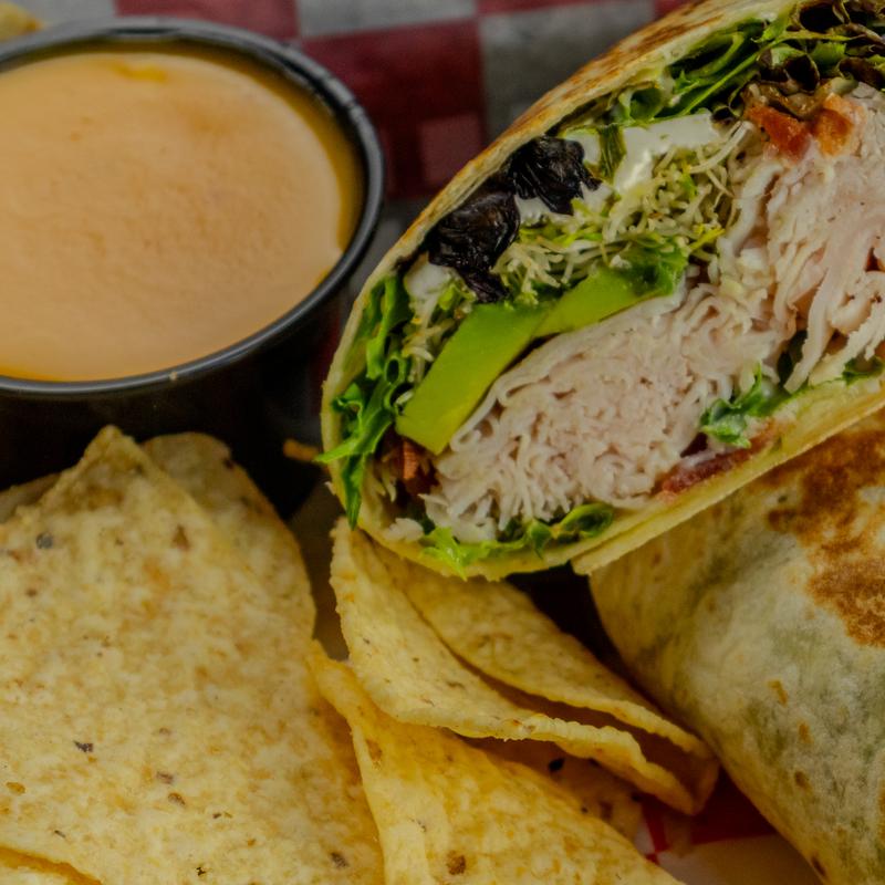 Turkey Bacon Avocado Wrap photo