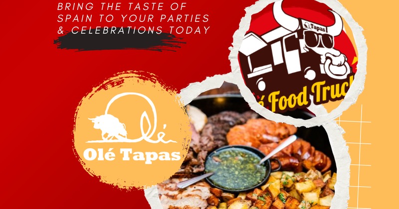 Ole Tapas marketing flyer