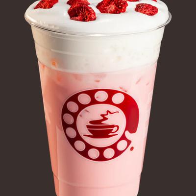 Strawberry Freeze Drink.