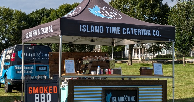 BBQ meats and side dishes