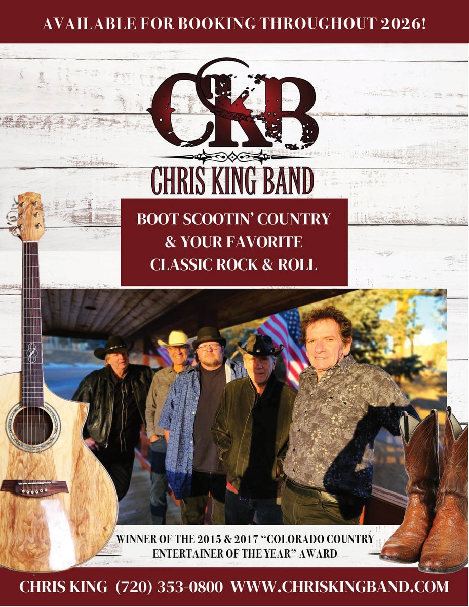 THIS SATURDAY - Chris King Band (7:00-10:30) event photo