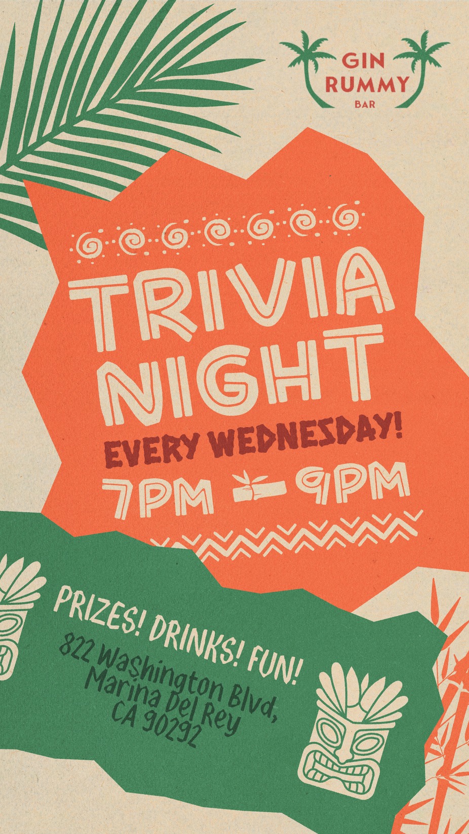 Tropical Trivia Night event photo