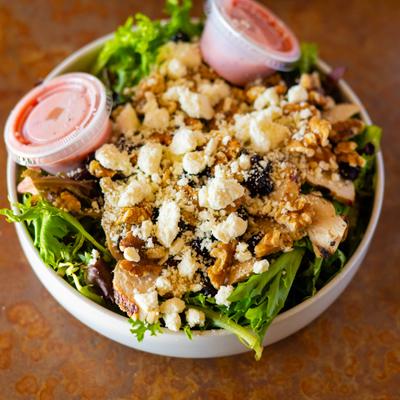 Chicken cranberry salad.