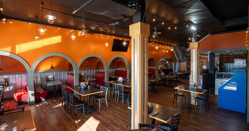 Interior, seating area