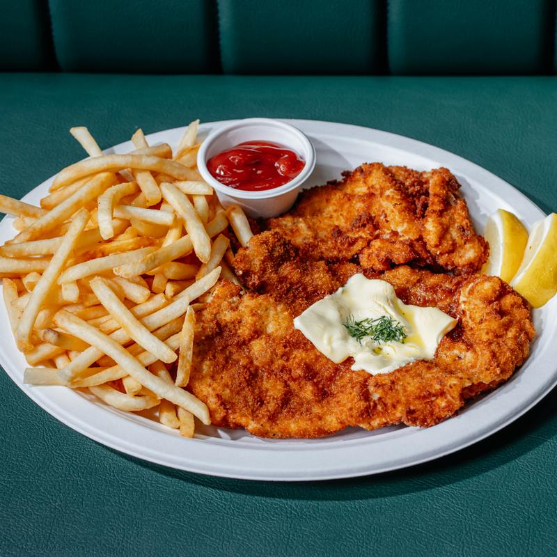 Pork or Chicken Schnitzel photo