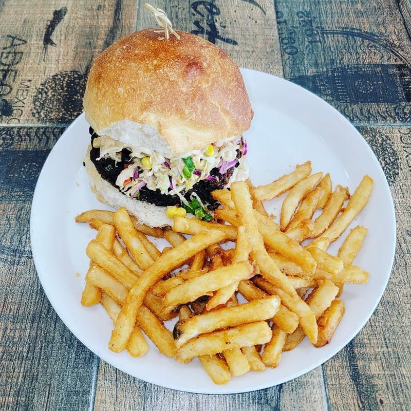 Vegan Black Bean Burger photo