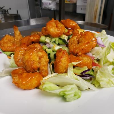 shrimp salad seafood cajun roanoke texas.