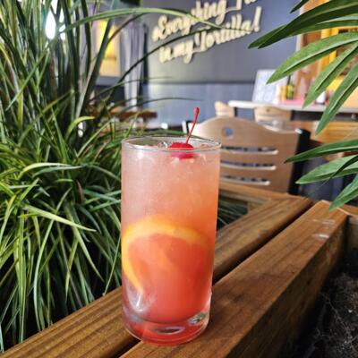 13 Tacos & Taps Refreshing Cocktail.