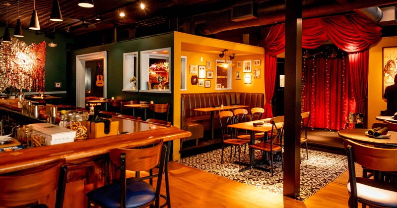 Interior, main dining area
