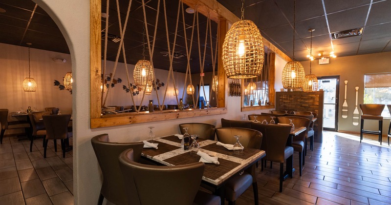 Interior seating space