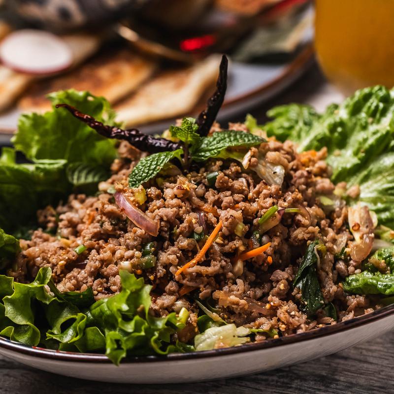 menu item 5 of 10, Larb Mueang Nuea