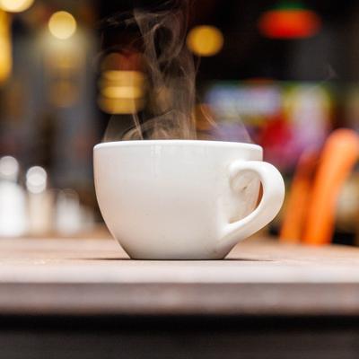 Cup of chai tea.