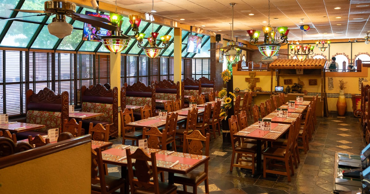Interior, main dining area