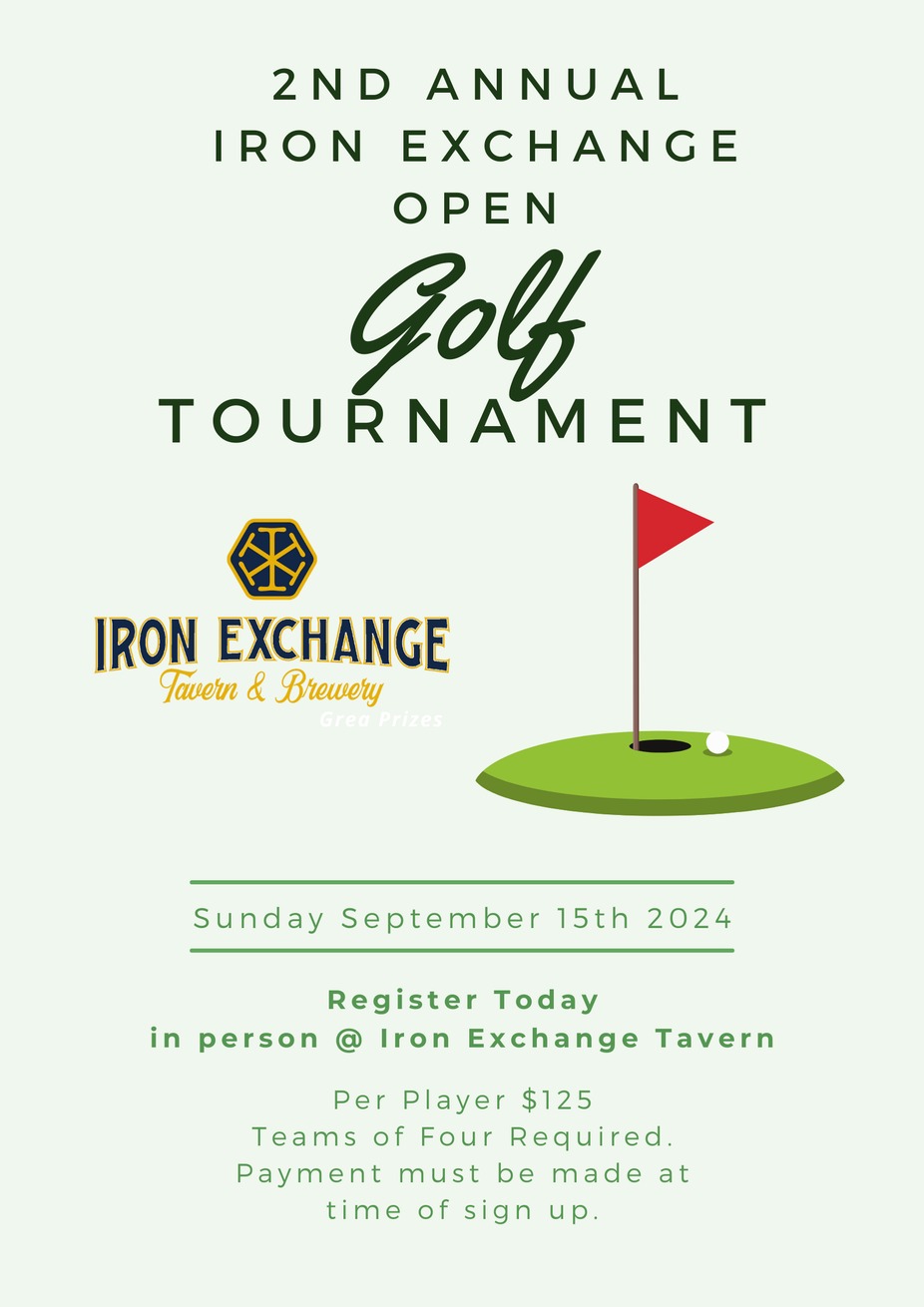 2nd Annual Iron Exchange Open Golf Tournament event photo