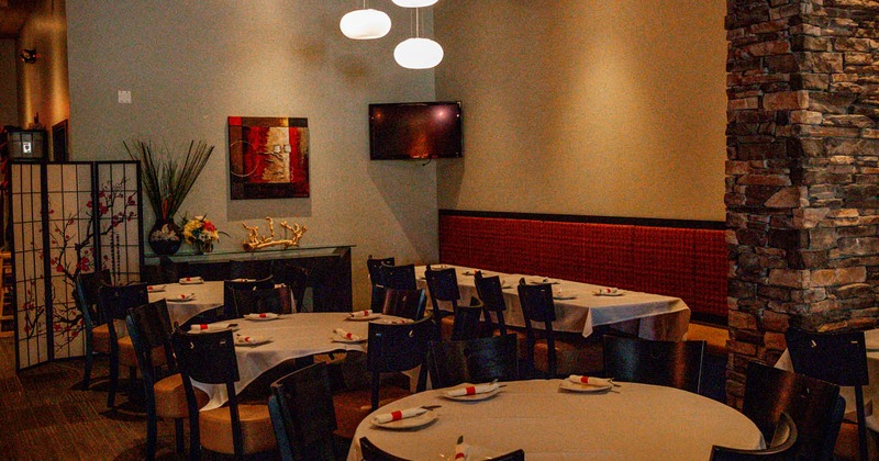 Interior, dining area