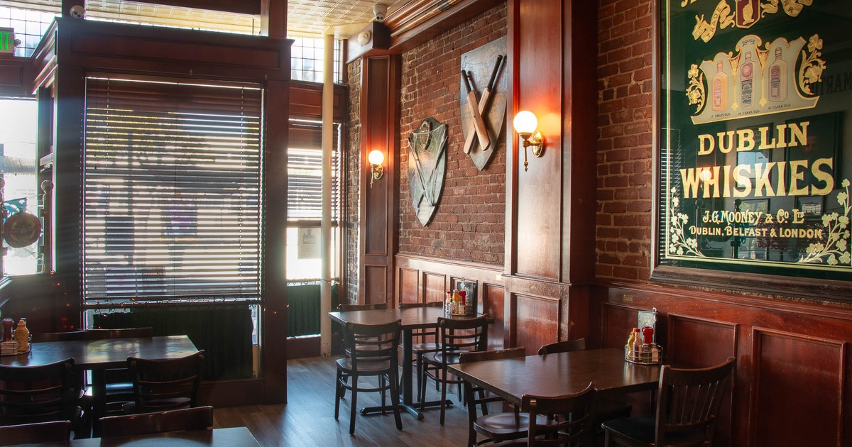 Interior, dining area