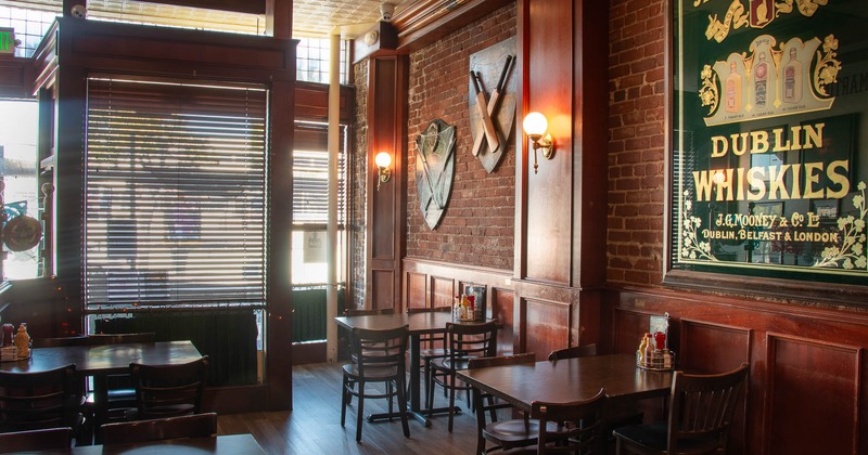 Interior, dining area