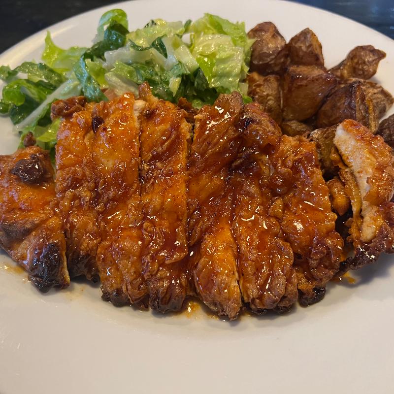 Korean Fried Chicken Plate photo