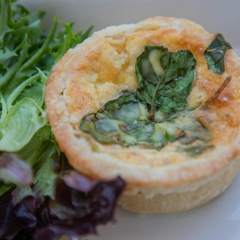 Spinach & Feta Quiche photo