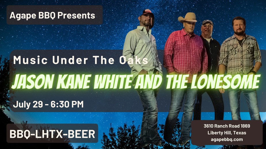 Music Under The Oaks with Jason Kane White and the Lonesome event photo