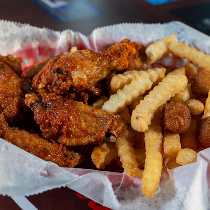 menu item 1 of 11, Hot Wing Basket