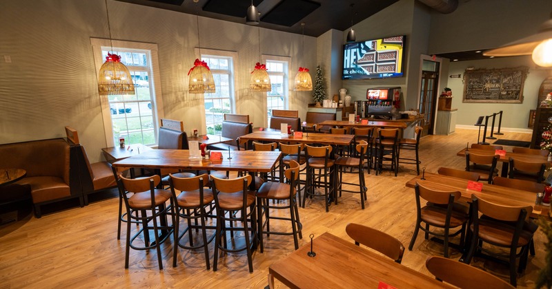 Interior, seating area