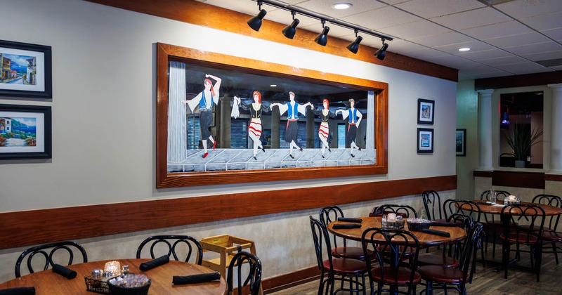 Interior, dining area