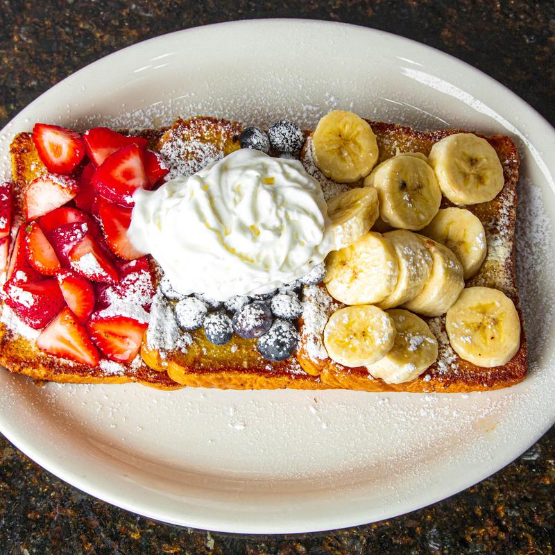 menu item 3 of 9, French Toast with Fruit