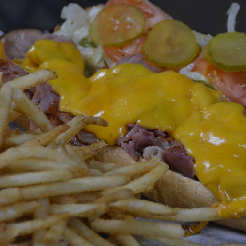 Thursday / Hot Ham & Cheese PoBoy photo