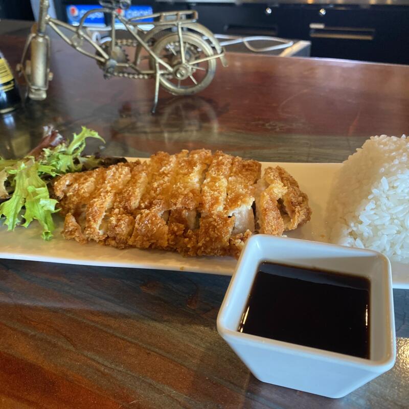 menu item 32 of 46, Pork Tonkatsur Entree with Steamed Rice