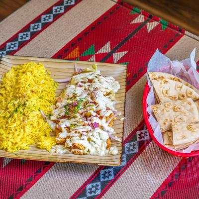 Chicken Shawarma Plate.