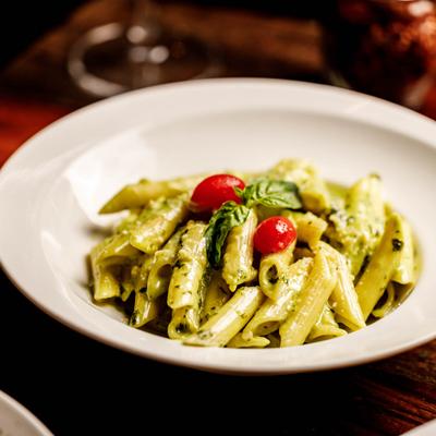 Pasta Pesto & Cream.