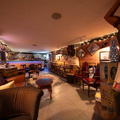 Interior, lounge area