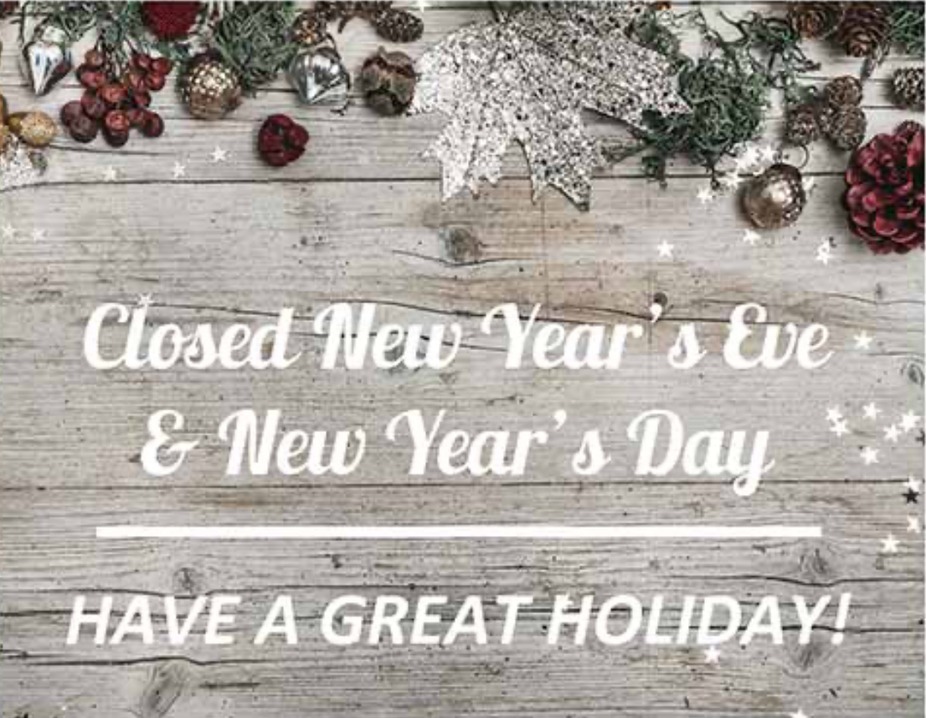 Closed for New Year’s Eve & Day event photo