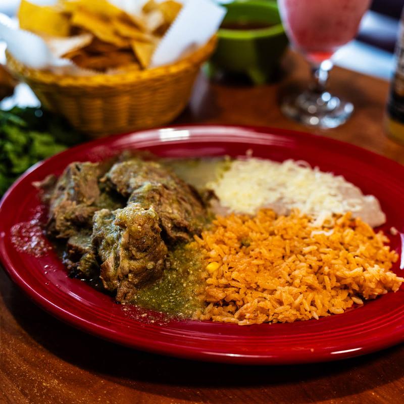 menu item 7 of 10, Chile Verde