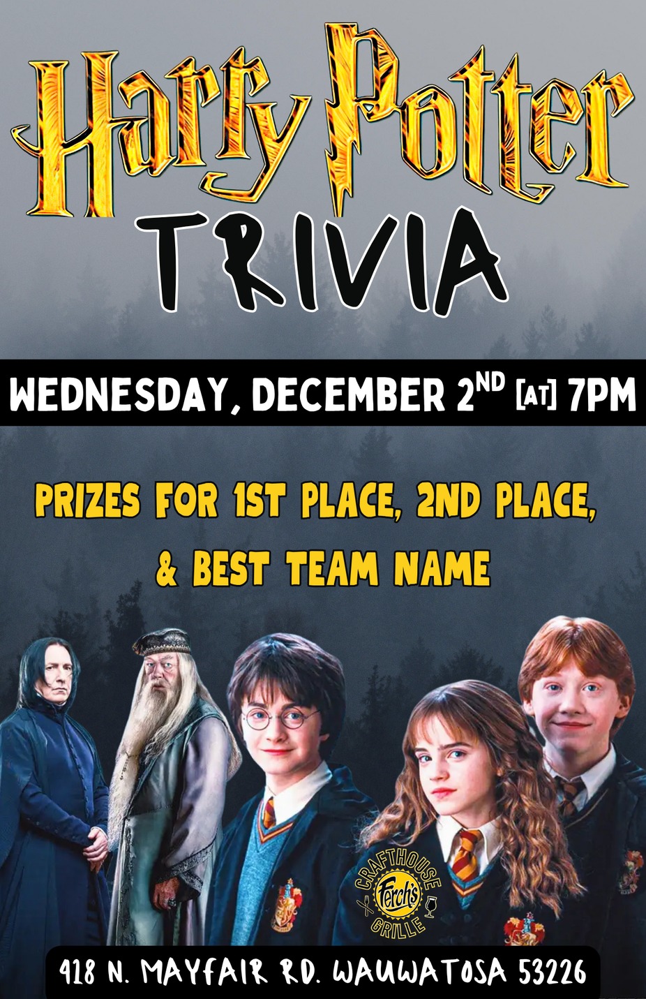 Harry Potter Trivia!!! event photo