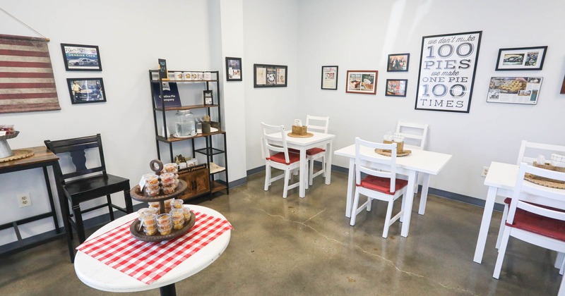 Interior seating area