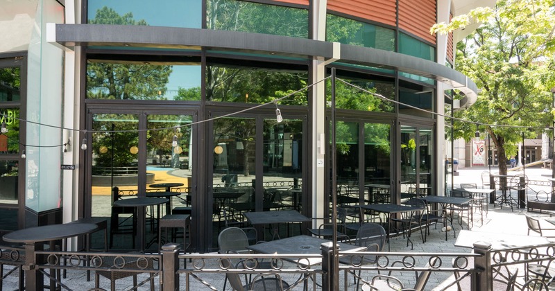 Exterior seating area