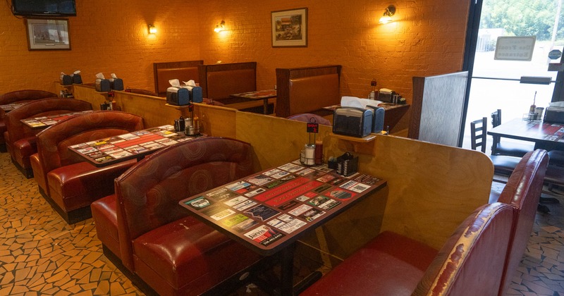 Interior, dining area