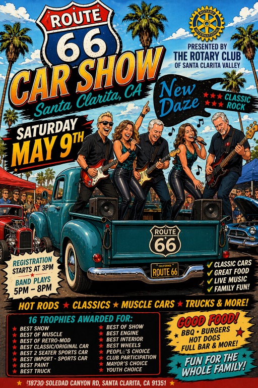 Route 66 Classic Grill - Car Show - Saturday May 9th