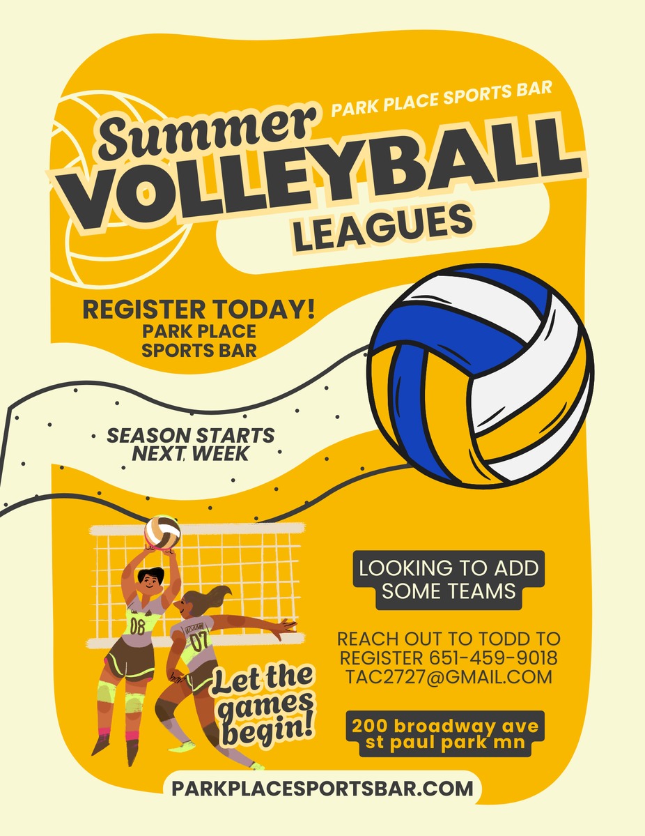Volleyball Leagues Now Forming event photo