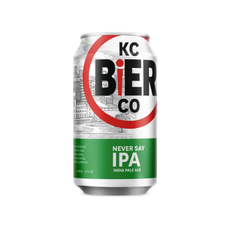 menu item 76 of 92, KC Bier Co Never Say IPA
